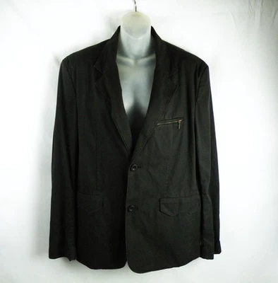 NWOT House of Howe Blazer Jacket Coat Men 42 Black Gothic - Image 1 of 4