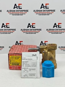 DANFOSS EV220B 25B G 1N SOLENOID VALVE 032U4554 /W COIL 018F397 - Picture 1 of 13