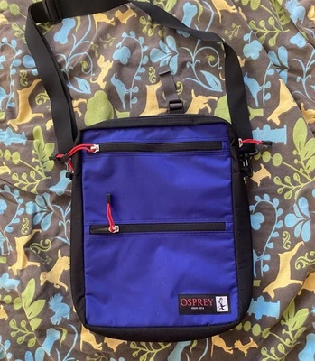 Osprey Heritage Scarab Musette Pack 15” Bolso Bandolera Azul Mensajero Foto 1 de 4