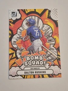 Dalton Rushing 2025 Donruss Bomb Squad #5 - Picture 1 of 2