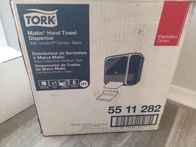 Tork Baywest 771828 Black Electronic Hand Towel Dispenser H80 - Image 1 of 2