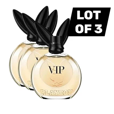 Playboy VIP para mujer 1,35 oz/40 ml eau de toilette eau de toilette spray SIN CAJA lote de 3 Foto 1 de 2