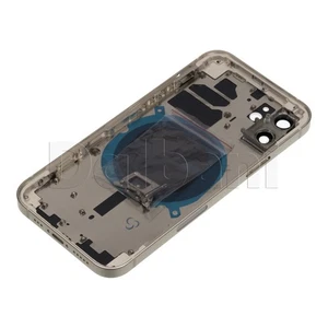 White Replacement Back Glass Housing Frame For iPhone 12 Battery Cover - Picture 1 of 4