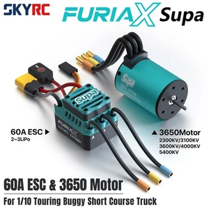SKYRC FuriaX Supa 3650 Brushless Motor or 60A ESC for 1/10 RC Touring Buggy - Picture 1 of 21