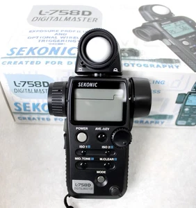 SEKONIC L-758D Digital Master - Unused Condition FREEPOST - Picture 1 of 16
