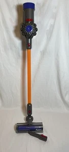 TOY! Dyson cordless V8 vacuum cleaner purple/orange - Picture 1 of 20