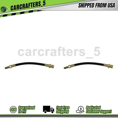 2 mangueiras hidráulicas de freio traseiro para 2005-2007 Ford Five Hundred Freestyle 3.0L - Imagem 1 de 4