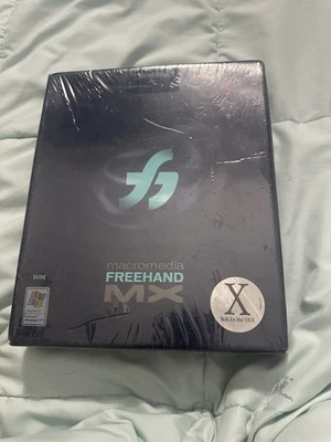 Macromedia Freehand OSX / Windows XP sealed  CD-ROM - Image 1 of 4