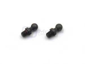 Tamiya 9804831/19804831 Steel Ball Pin/Ball Connector (2 Pcs.) (Truck/Tanks/SRB) - Picture 1 of 2