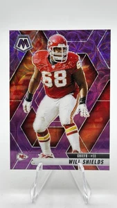 2025 Panini Mosaic - Will Shields #237 Purple Scope Prizm - Picture 1 of 2