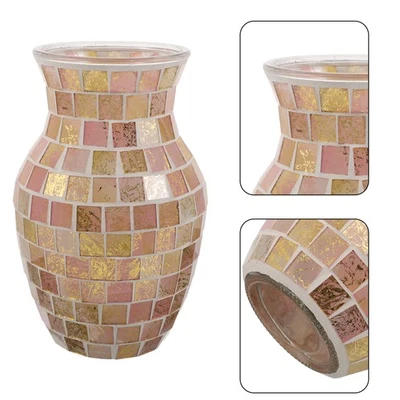  Glass Vase: Colorful Decorative Flower Holder - Modern Table Setting Decor For - Image 1 of 4