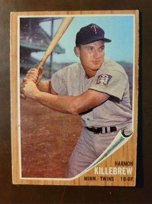 1962 TOPPS HARMON KILLEBREW #70  Crease  - Image 1 of 4