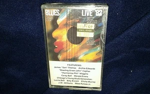 BLUES LIVE '82, AMERICAN FOLK BLUES FESTIVAL, CASSETTE *NEW*, GERMAN RELEASE - Bild 1 von 1
