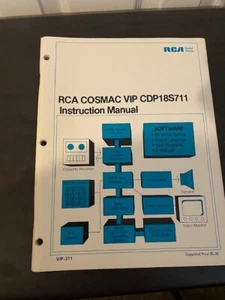 RCA COSMAC VIP Anleitung VIP CDP18S711 Bedienungsanleitung - Bild 1 von 8