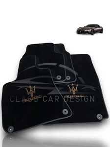 Floor Mats For Maserati Ghibli Levante Quattroporte Granturismo Grecale MC20 - Picture 1 of 12