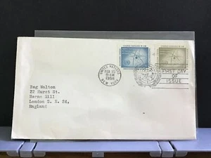 United Nations 1958 New York England 1st Day Issue stamps cover R31183 - Picture 1 of 2