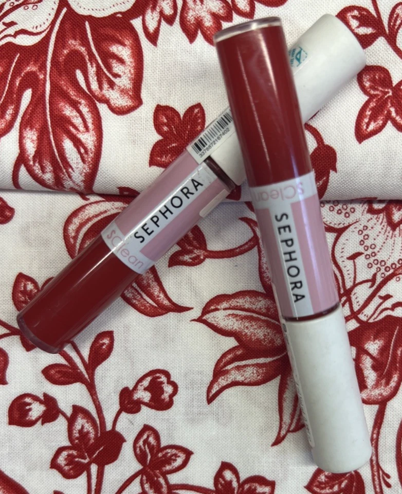 Sephora SClean Red Lip Mousse Liquid Lipstick Shade 05 Rose