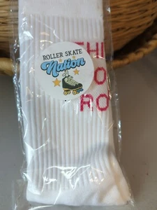 Roller Skate Nation This Is How I Roll Calf Socks - Picture 1 of 3