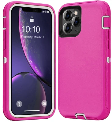 For iPhone 17 Air 16 15 Pro Max 14 13 12 11 Phone Case Heavy Duty Shockproof - Image 1 of 4