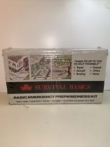 SURVIVAL BASICS BASIC NOTFALLVORSORGE-KIT SB-01 SUSTAINS 1 PERSON GG3 - Bild 1 von 7