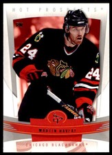 2007-08 FLEER HOT PROSPECTS MARTIN HAVLAT CHICAGO BLACKHAWKS #24