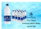 Radnor Hills Premium Welsh Still Water 24 X 750ml Sports Top/ Cap Bottles