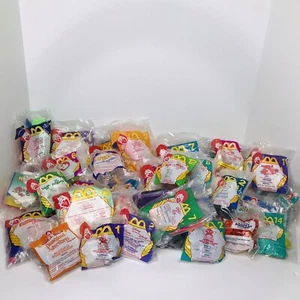 Vintage 90’s Mcdonalds Happy Meal Fast Food Toys 43 Piece Mixed Lot All New NIP - Picture 1 of 8
