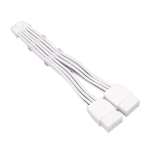 8Pin To 16Pin (12+4Pin) GPU Cable With 2 Cable Combs PCIe5.0 12VHPWR Connectors - Afbeelding 1 van 8