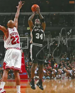 San Antonio Spurs Antonio McDyess Signed 8x10 Photo COA - Picture 1 of 1