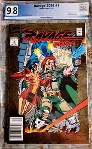 RAVAGE 2099 PGX 9.8 KEY 1’ST ISSUE STAN LEE STORY RARE NEWSSTAND - CGC CBCS EGS - Picture 1 of 3