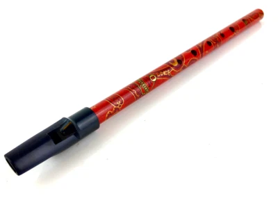 Generation Boho Model Gaslight Red English Tin Penny Whistle in D Gift Pack - Image 1 of 4