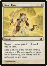 Magic MTG Tradingcard Fifth Dawn 2004 Stand Firm 17/165
