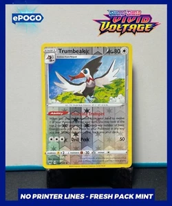 Trumbeak Reverse Holo 144/185 - Vivid Voltage Pokemon Card MINT Pokémon ✅ - Picture 1 of 2