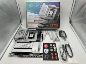 MSI MPG MPG X870E EDGE TI WIFI AM5 AMD X870E SATA DDR5 Wi-Fi 7 ATX Mainboard - Bild 1 von 9