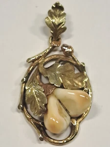 Damen Trachtenanhänger 585 Gold 14 k Grandlbrosche Jagd Jäger 7,8 Gramm - Bild 1 von 6