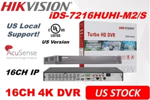 Ⲏіkvіsіon Original iDS-7216HUHI-M2/S 4K 8MP DVR 16 channel H.265+ TVI NO HDD - Picture 1 of 7