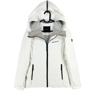 Peak Performance Damen Weiß Blackfire Down Ski Jacke Mantel mit Kapuze GRÖSSE S - Bild 1 von 13