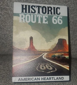 Heartland Stacked Books Wooden Box . Historic Route 66 . storage, Decor......... - Bild 1 von 6