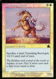 MTG - Prophecy - Trenching Steed - Foil LP/NM - Picture 1 of 1