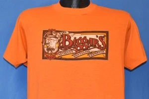 vtg 80s BIGGAR'S ANTIQUE NOSTALGIA PROP HOUSE ATLANTA GEORGIA CHAMBLEE t-shirt M - Picture 1 of 7