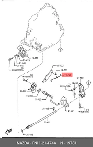 Genuine OE Springpawl Return FN1121474A For Mazda FN112-1474A - Bild 1 von 1