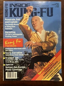 Inside Kung Fu Februar 1986 Magazin David Carradine/ Brandon Lee - Bild 1 von 1
