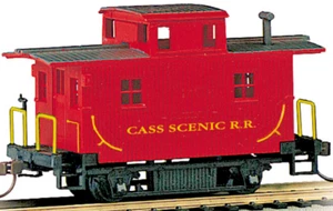 Bobber de madera HO Bachmann 18445 CASS SCENIC 2 ejes CABOOSE NUEVO EN CAJA - Imagen 1 de 1