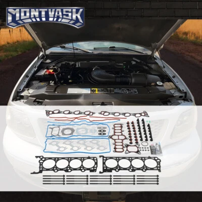 Juego de pernos de junta de culata aptos para Ford Explorer F150 F250 E150 281CID 1997-1999 4,6 L Foto 1 de 4