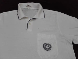 CAMISA POLO DE BOLSILLO LONGCHAMP PARIS GOLF HECHA EN ITALIA DE COLECCIÓN Camiseta Original - Imagen 1 de 7