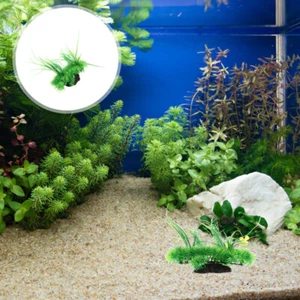 Turtle Tank Ornament Artificial Aquarium Plants Lifelike Decor Fish - Picture 1 of 12