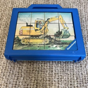 Ravensburger Big Vehicles Cube/Block Puzzles in Carry Case - Picture 1 of 3