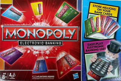 Monopoly Electronic Banking Board Game by Hasbro 2012 - (8+) - Complete - Image 1 of 4