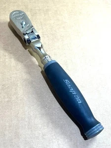 Snap-on FHX80BDT 3/8" Drive DK TITANIUM Soft Grip Locking Flex Ratchet - Foto 1 di 6