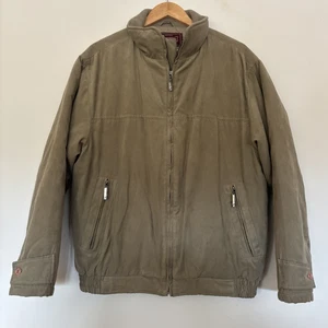 Drizabone Men’s Jacket Size M Medium Brown Full Zip Pockets Padded Casual Travel - Picture 1 of 17